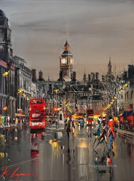 Kal Gajoum Whitehall Londres Pinturas al óleo